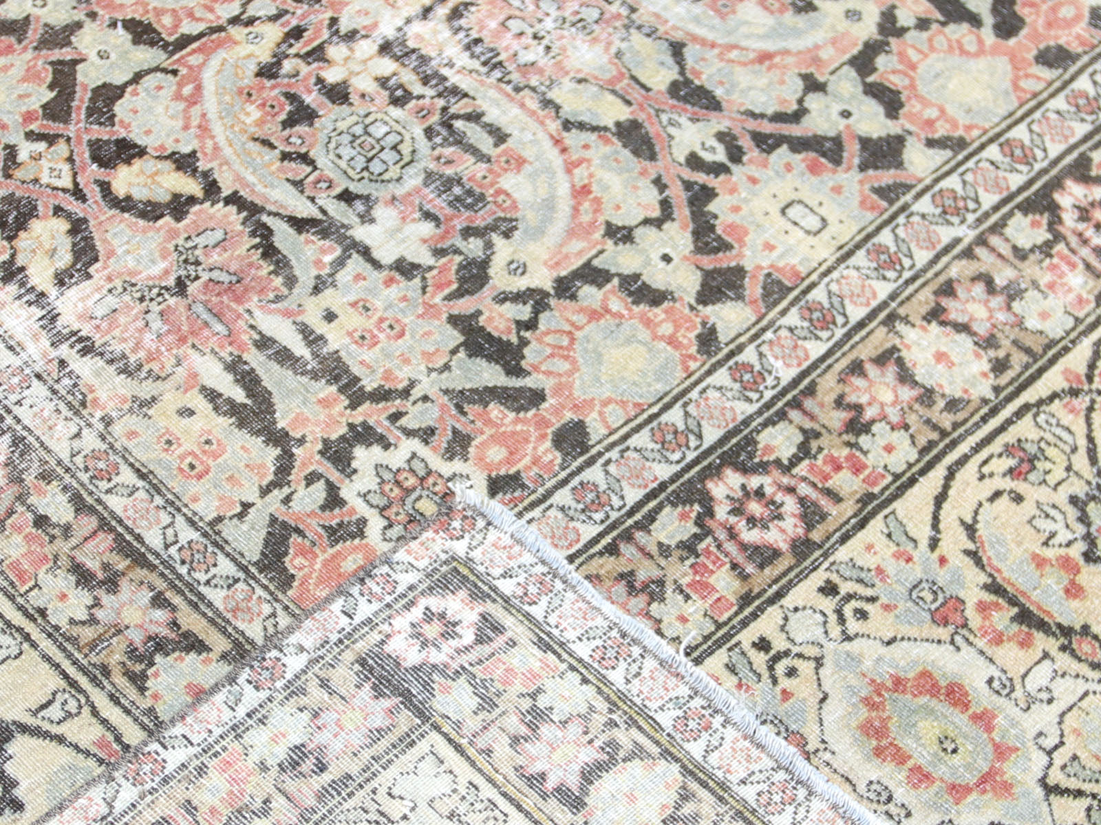 Antique Persian Yazd Rug - 10'1" x 14'1"