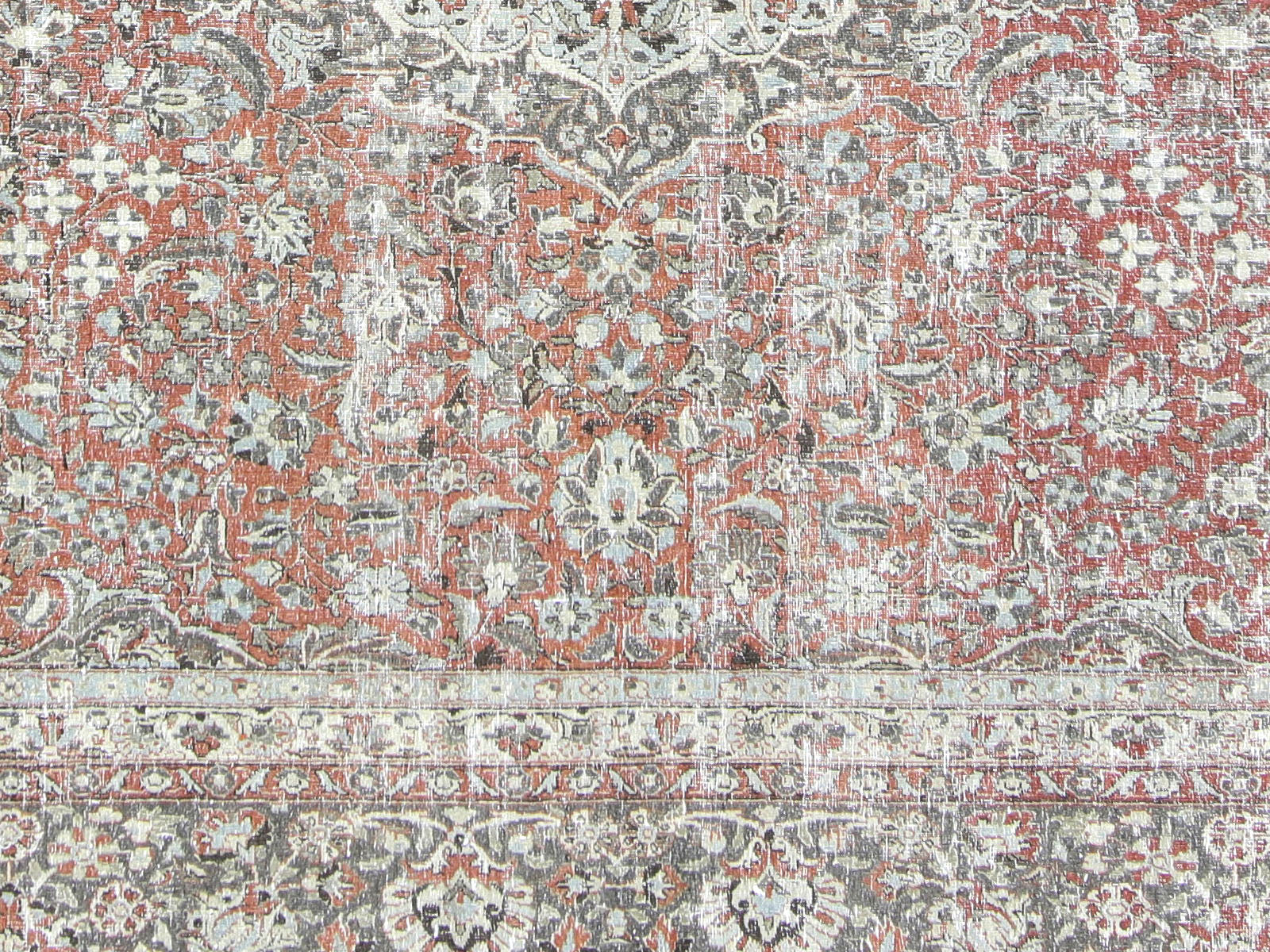 Semi Antique Persian Kashan Rug - 10' x 15'6"