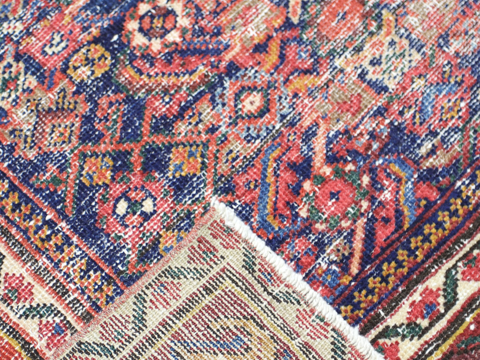 Antique Persian Melayer Runner - 3'6" x 13'3"