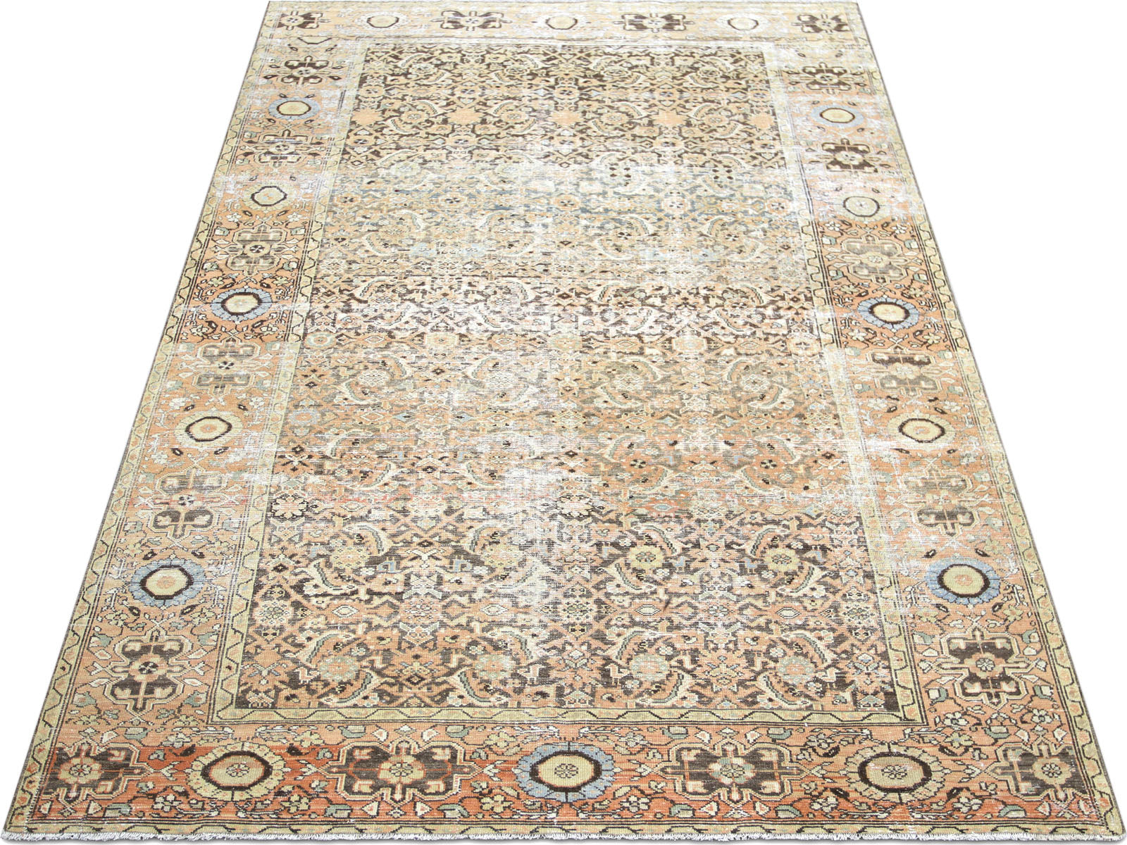 Antique Persian Melayer Rug - 5'7" x 9'5"