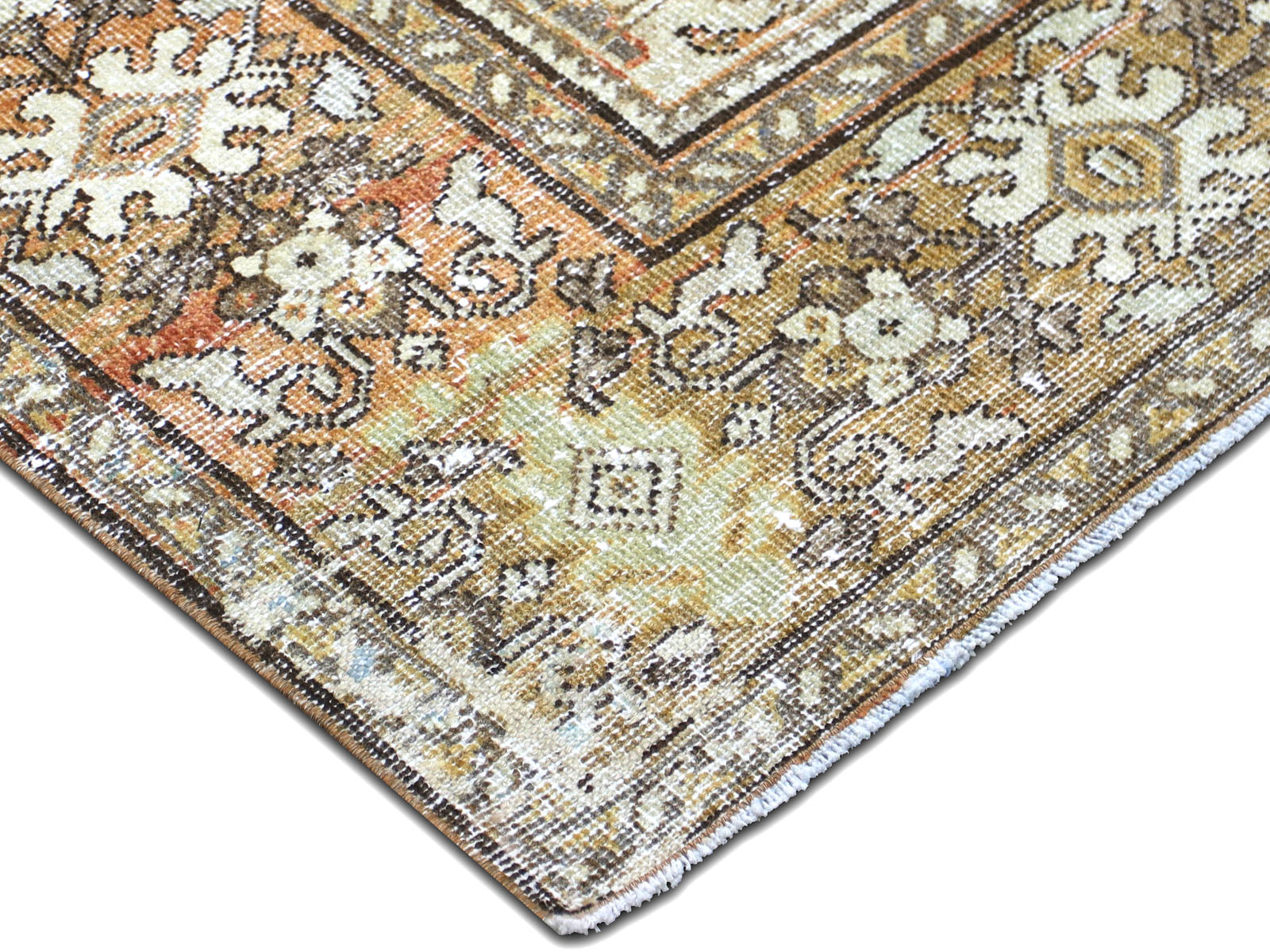 Antique Persian Mahal Rug - 7'6" x 10'