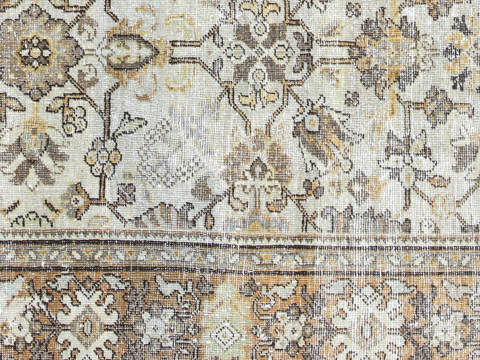 Antique Persian Mahal Rug - 7'6" x 10'