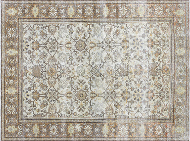 Antique Persian Mahal Rug - 7'6" x 10'