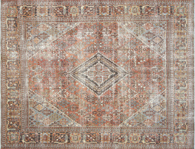 Antique Persian Joshagan Rug - 9'2" x 11'8"