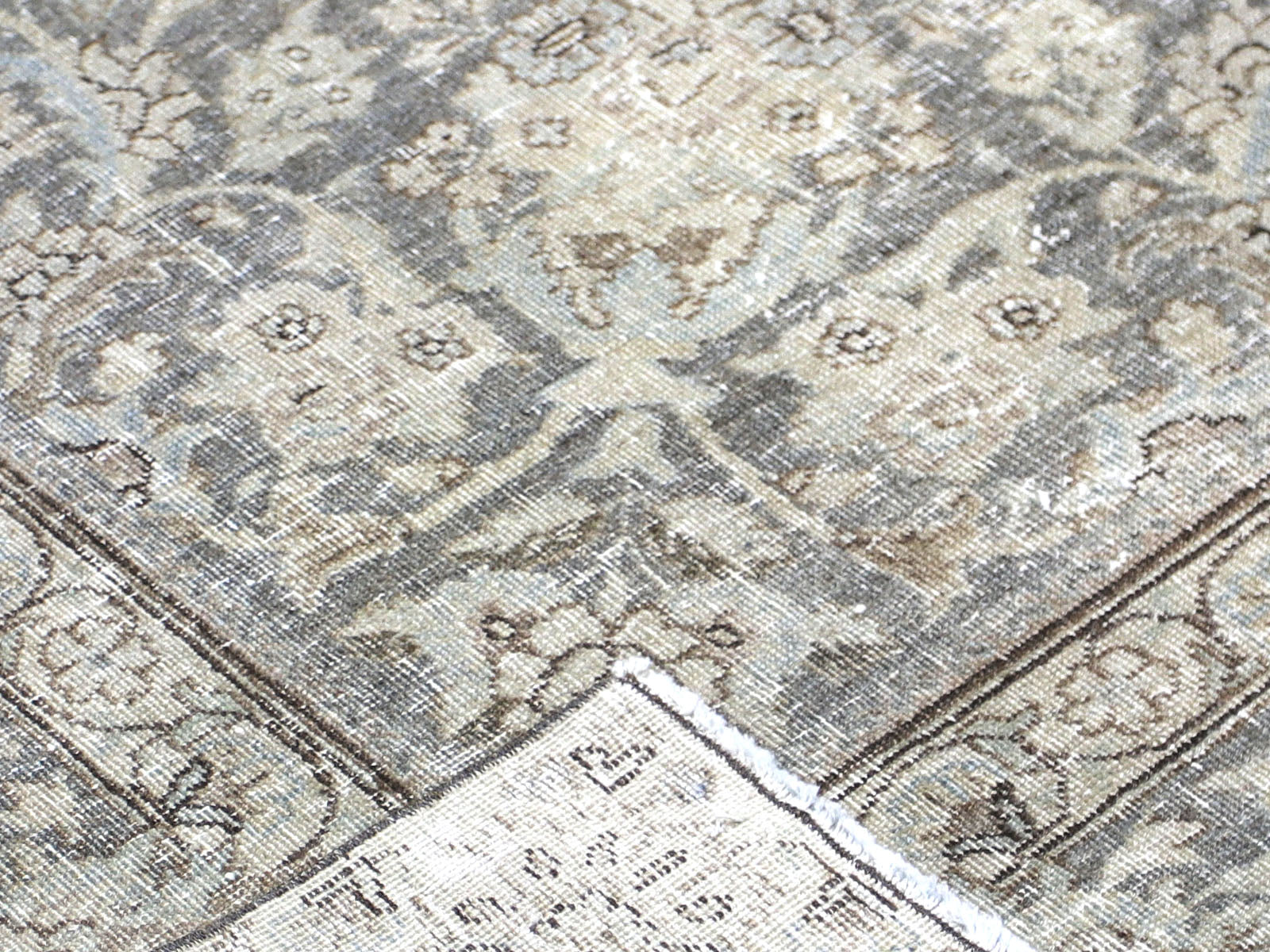 Semi Antique Persian Tabriz Rug - 7'5" x 10'8"