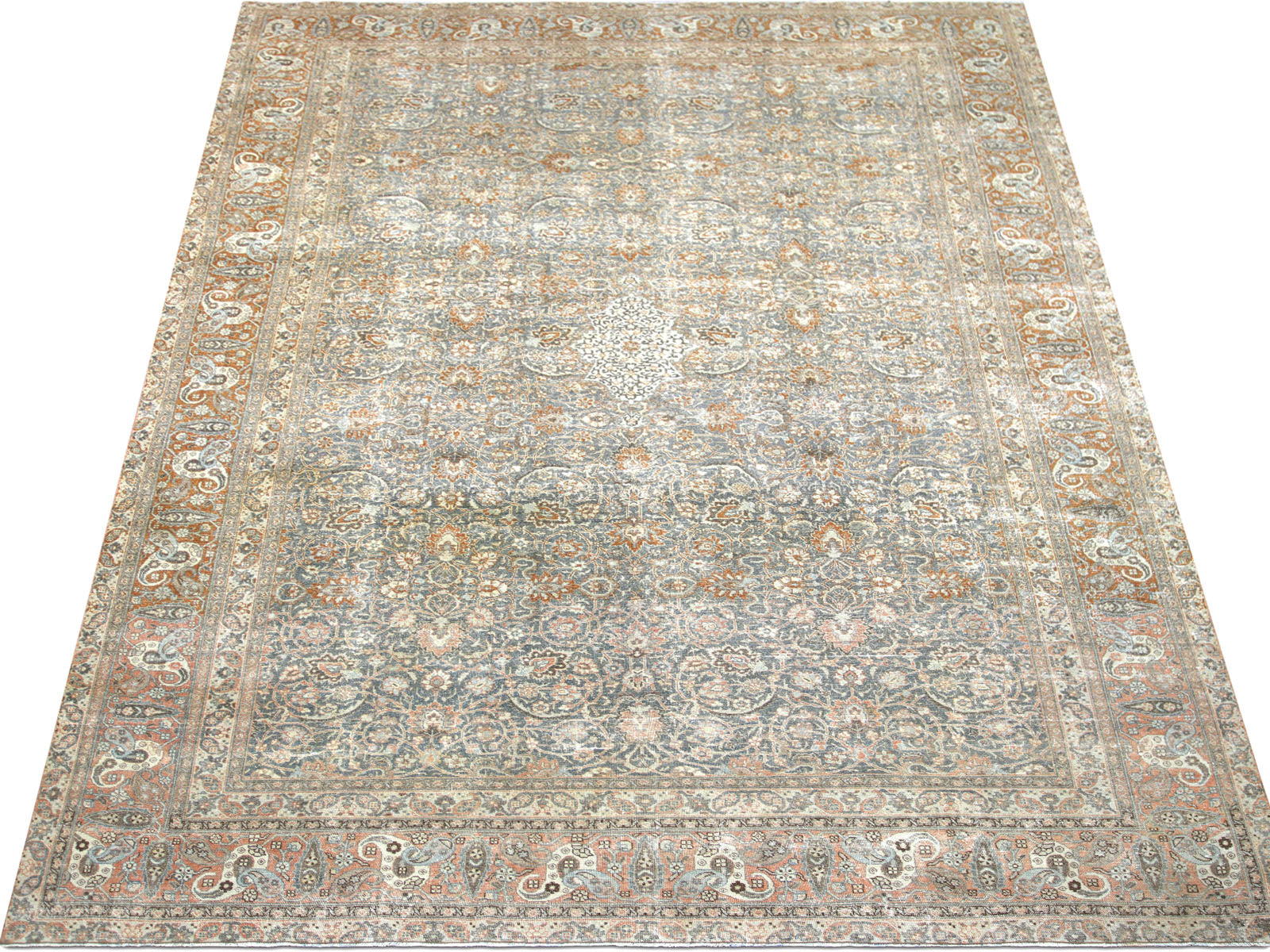 Antique Persian Tabriz Rug - 8'6" x 13'2"