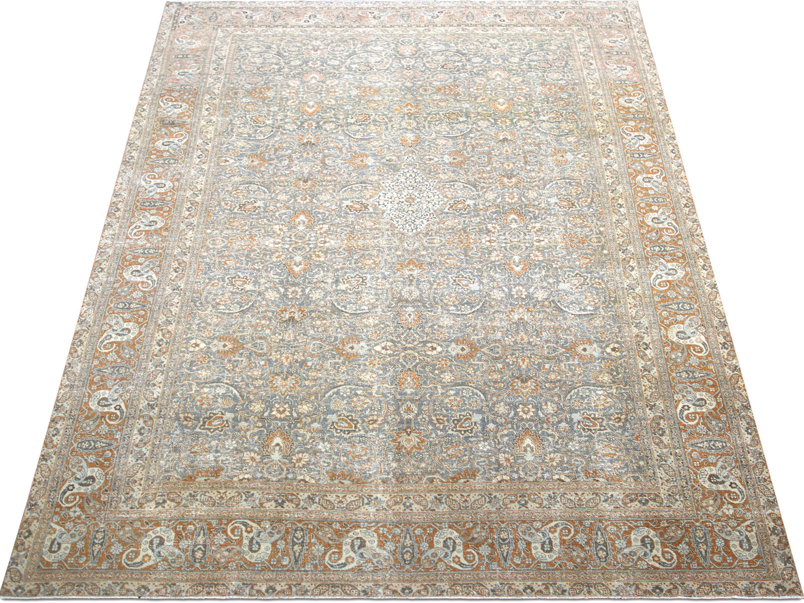 Antique Persian Tabriz Rug - 8'6" x 13'2"