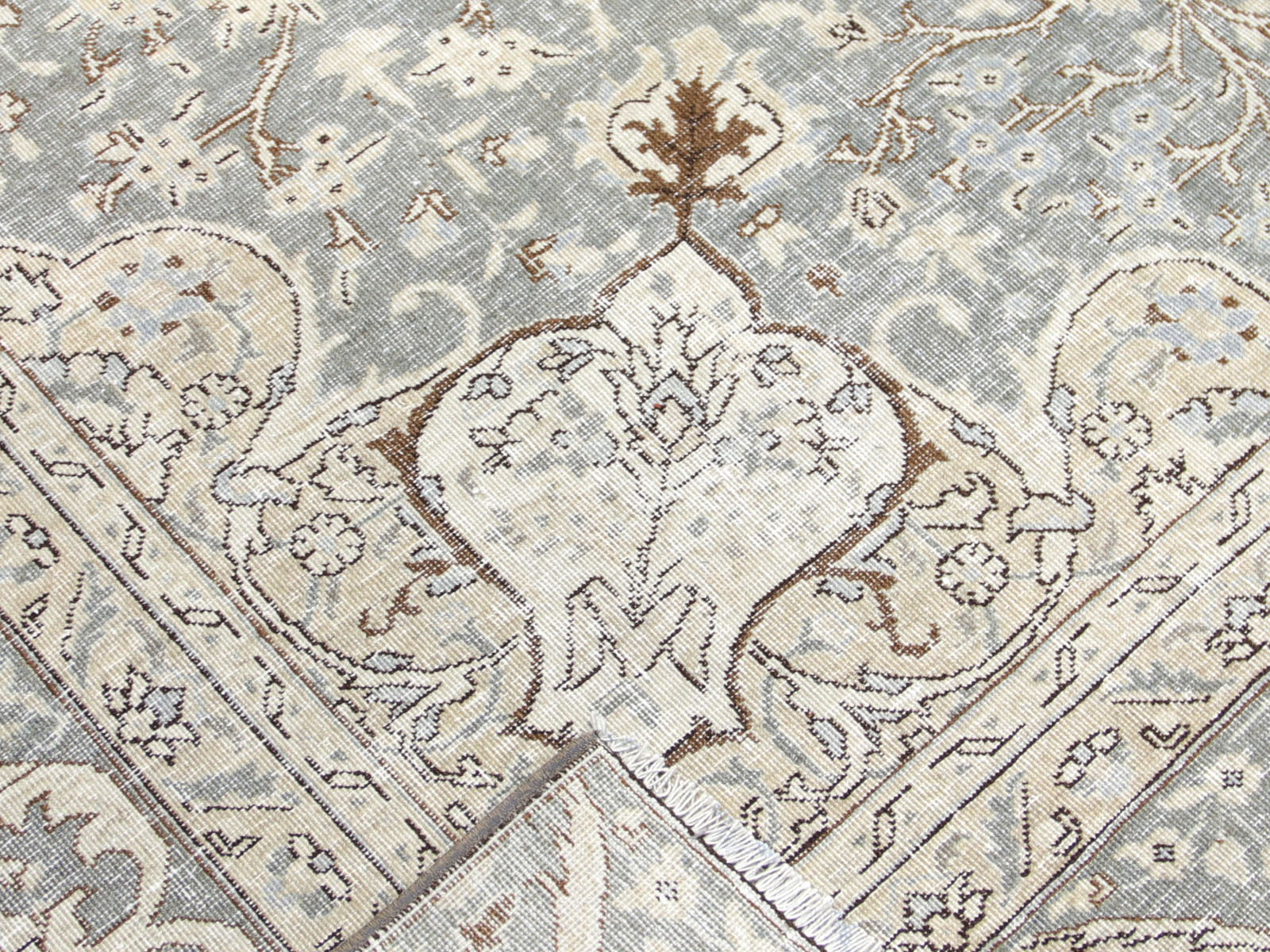 Semi Antique Persian Tabriz Rug - 7'8 x 10'6" - 230276