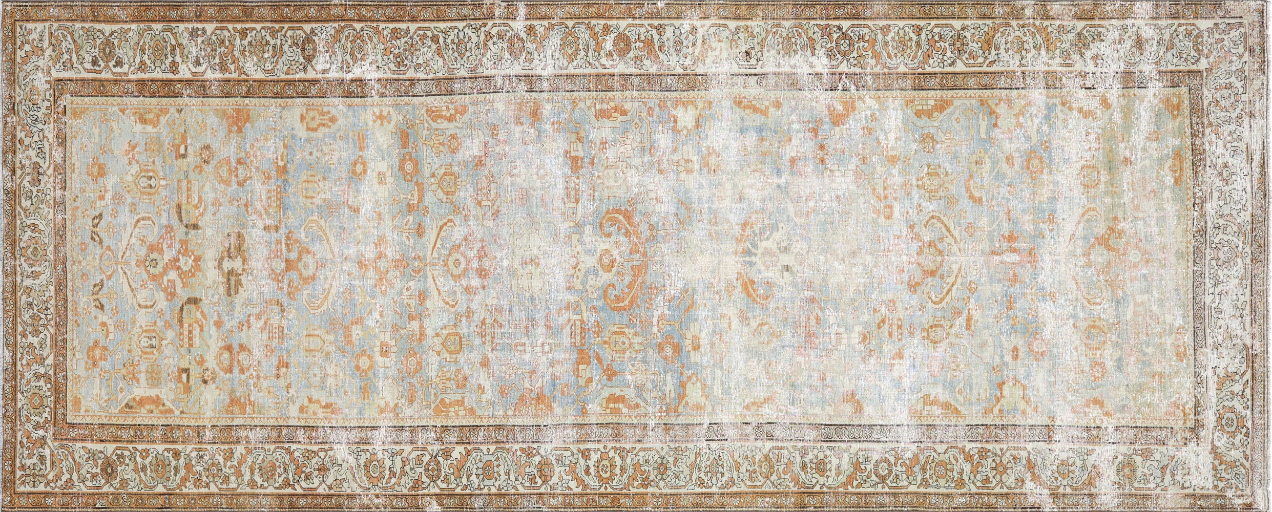 Antique Persian Melayer Rug - 6'8" x 16'4"