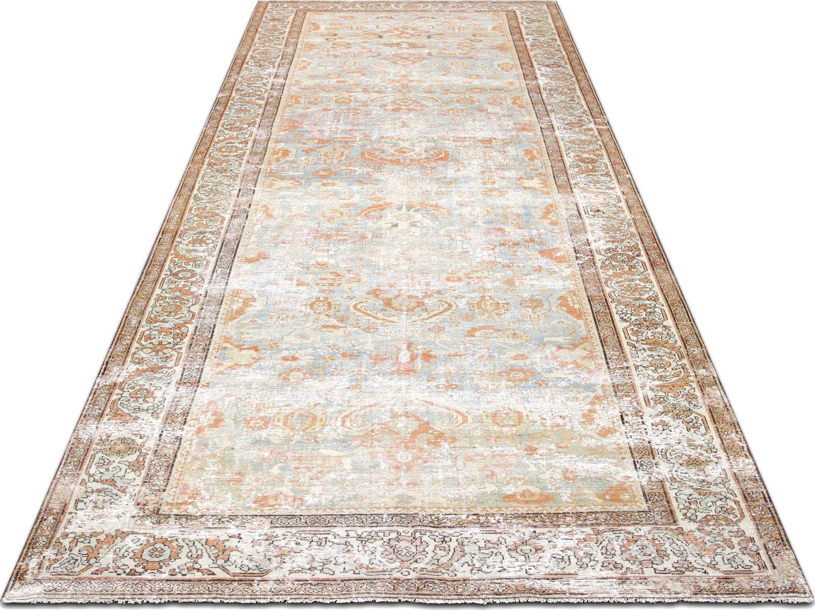 Antique Persian Melayer Rug - 6'8" x 16'4" - 230287