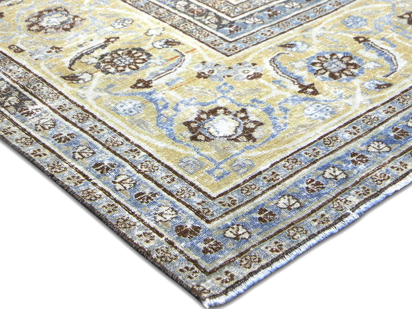 Antique Persian Tabriz Rug - 13'3" x 21'3"