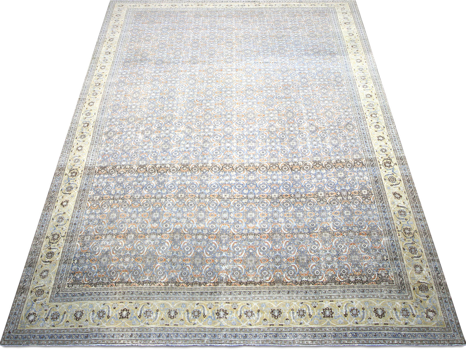 Antique Persian Tabriz Rug - 13'3" x 21'3"