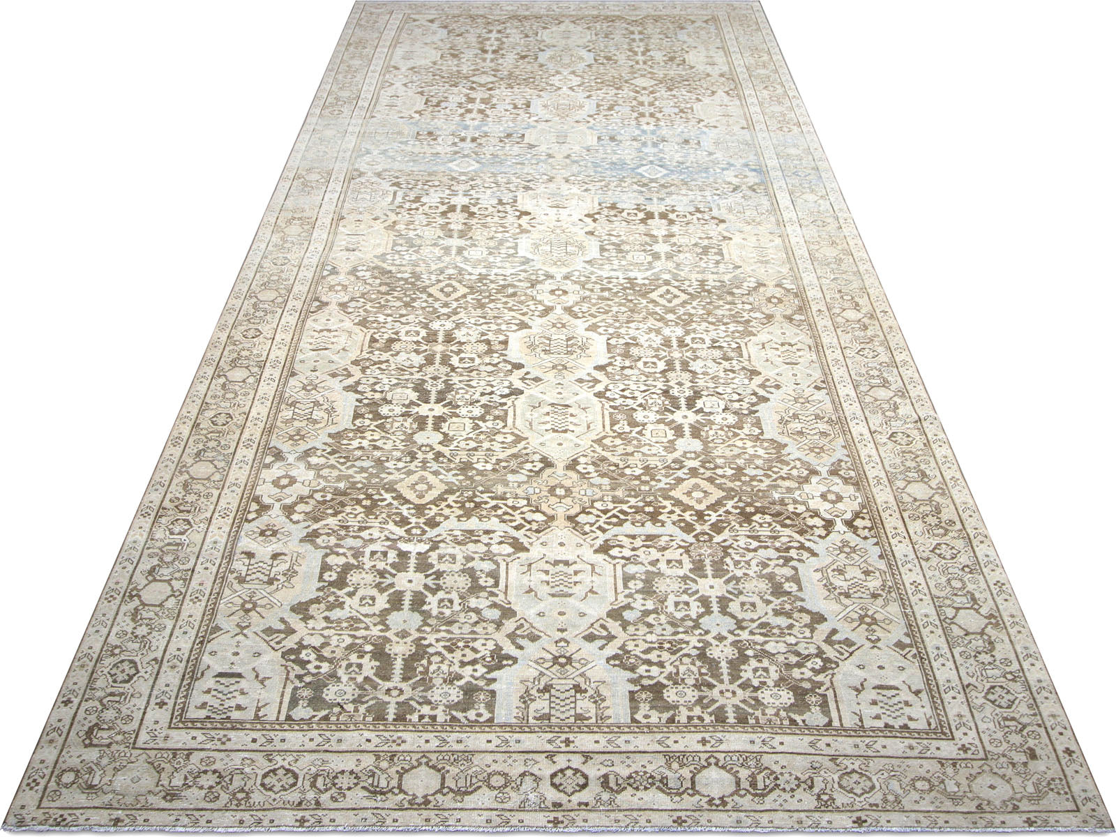 Antique Persian Melayer Rug - 8'6" x 19'5"
