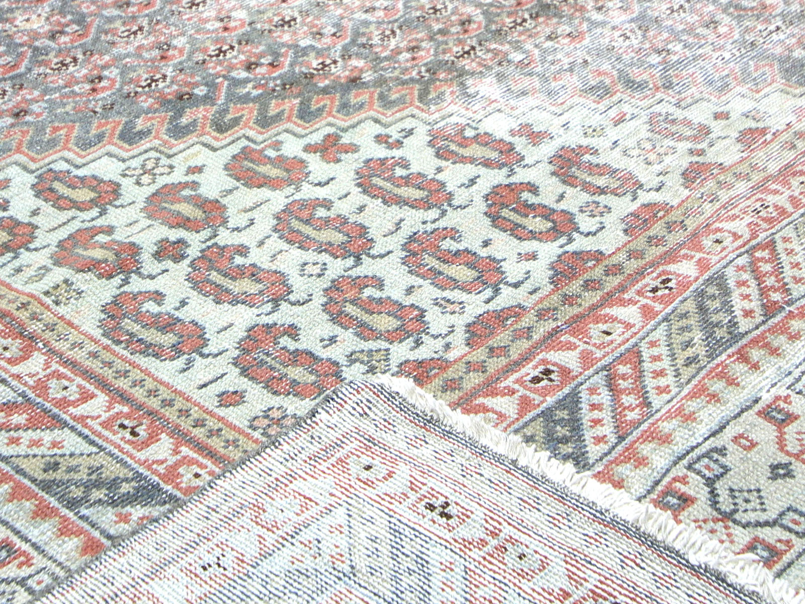 Semi Antique Persian Mahal Rug - 9'2" x 18'5" - 230294