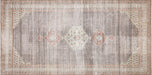 Semi Antique Persian Mahal Rug in Blue,Green tones and an Medallion,Boteh pattern. Measuring 9 feet 2 inches x 18 feet 5 inches – SKU 230294
