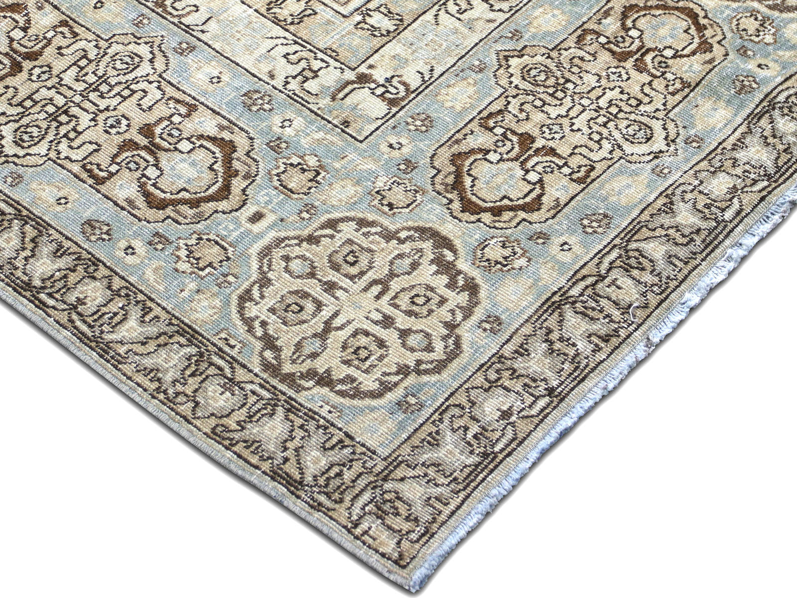 Semi Antique Persian Tabriz Rug - 9' x 12'6" - 230295