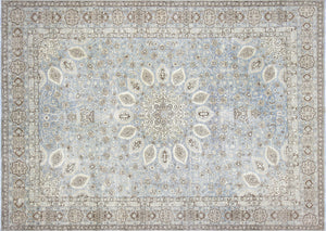 Semi Antique Persian Tabriz Rug - 9' x 12'6" - 230295