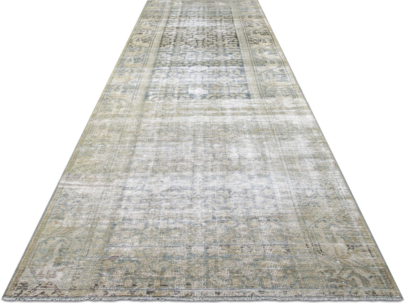 Antique Persian Melayer Runner - 3'1" x 12'6"