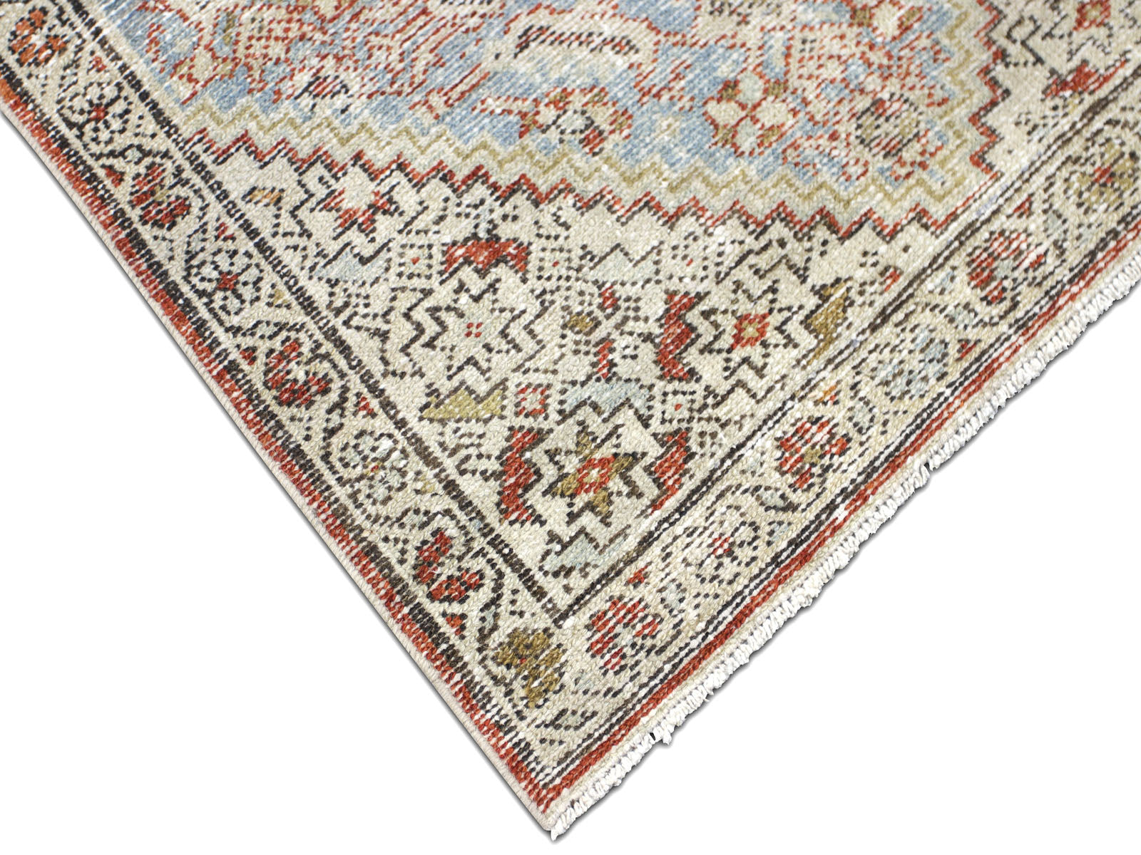 Semi Antique Persian Melayer Runner - 2'8" x 11'2"