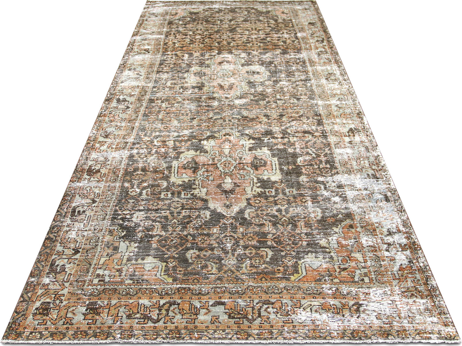 Antique Persian Melayer Rug - 4'8" x 11'5"