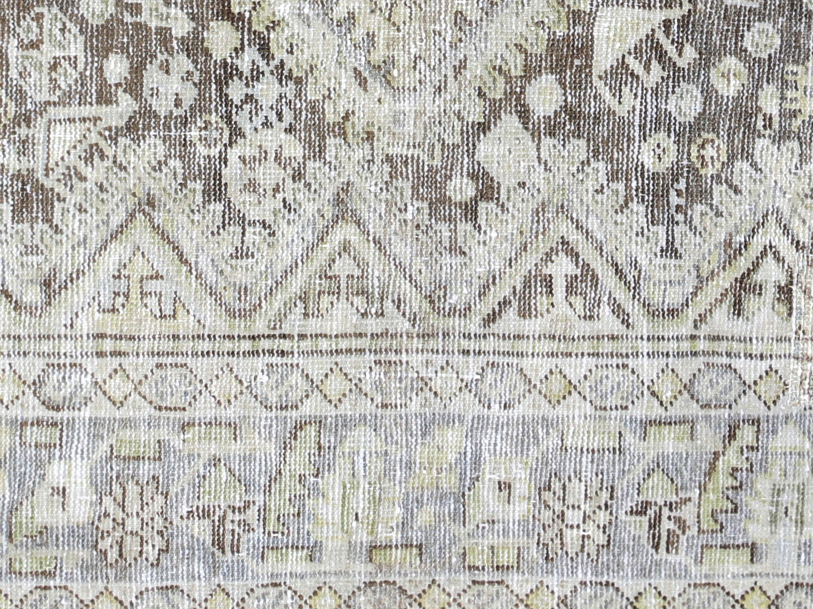 Antique Persian Melayer Rug - 4'4" x 6'9"