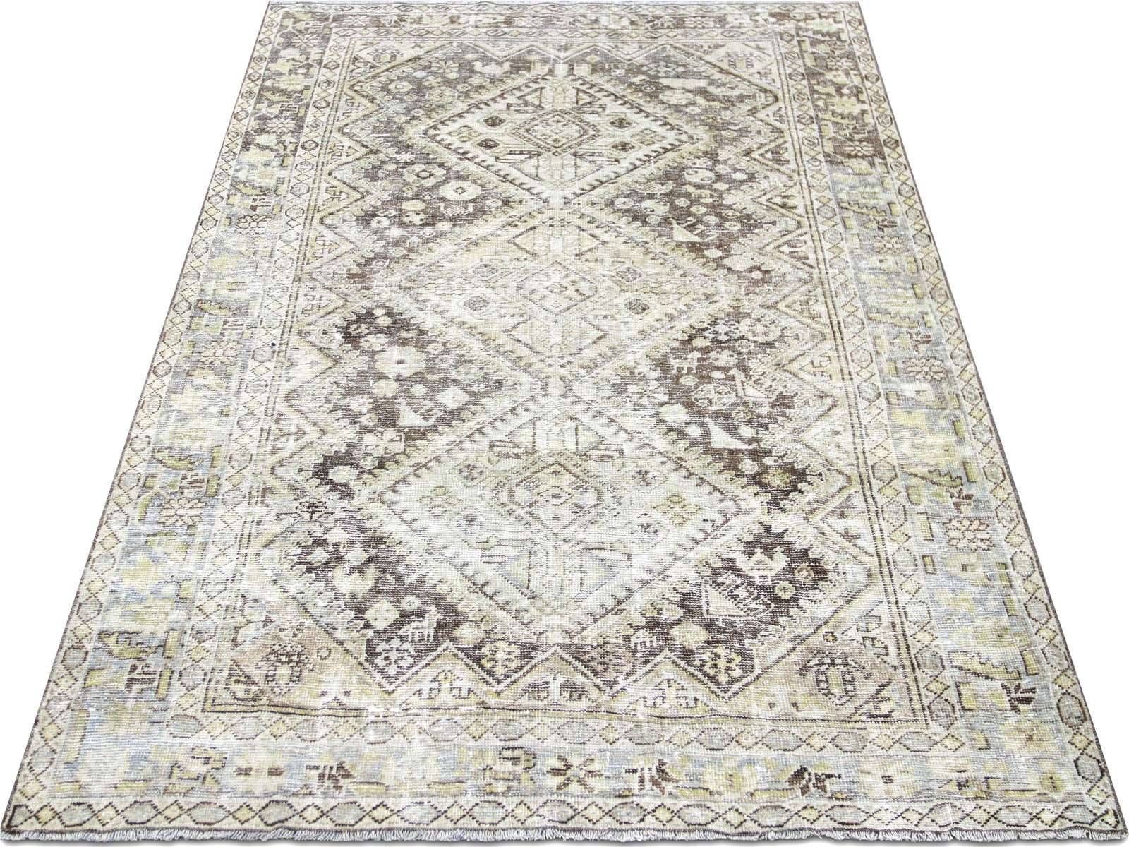 Antique Persian Melayer Rug - 4'4" x 6'9"