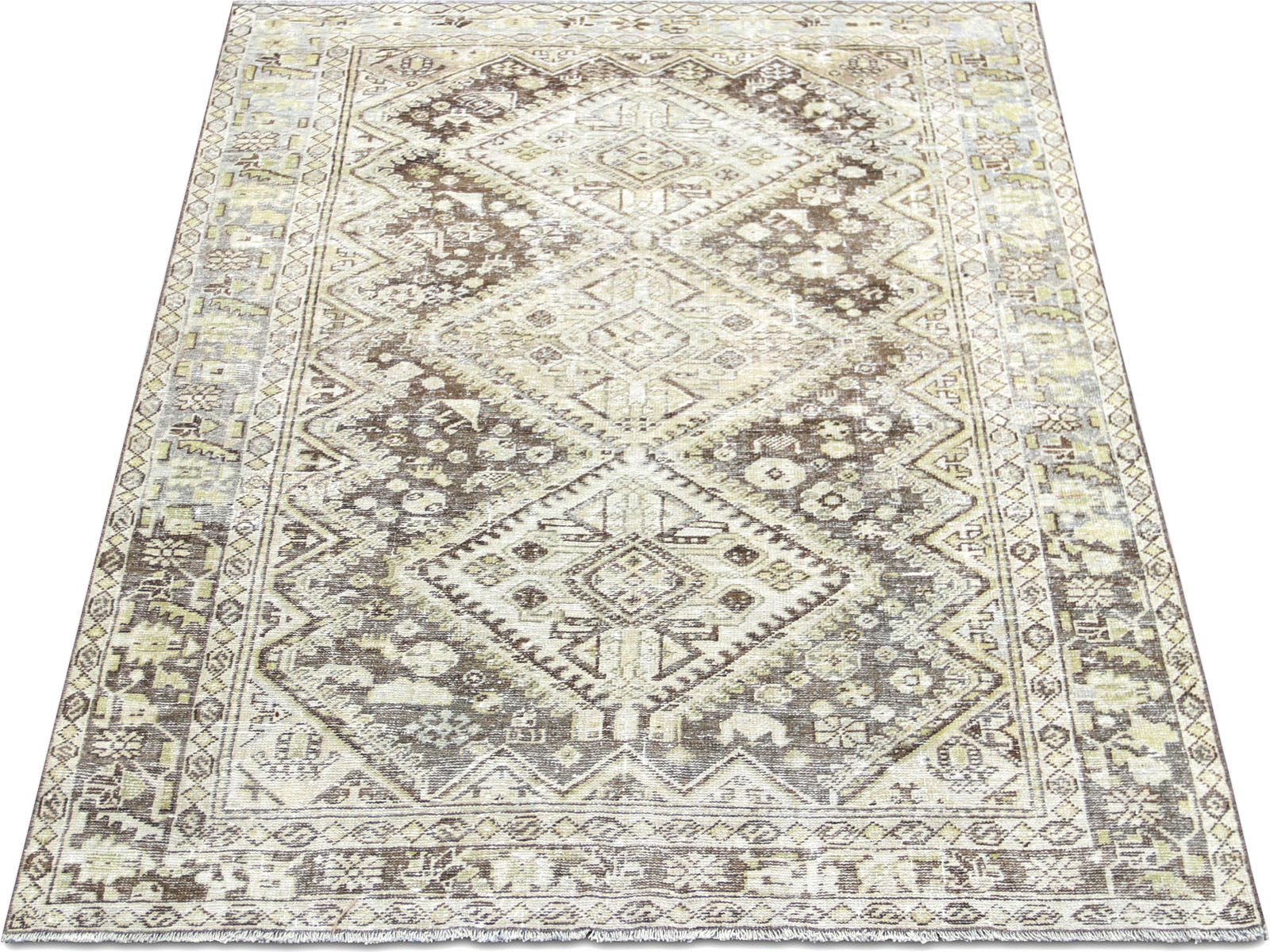 Antique Persian Melayer Rug - 4'4" x 6'9"