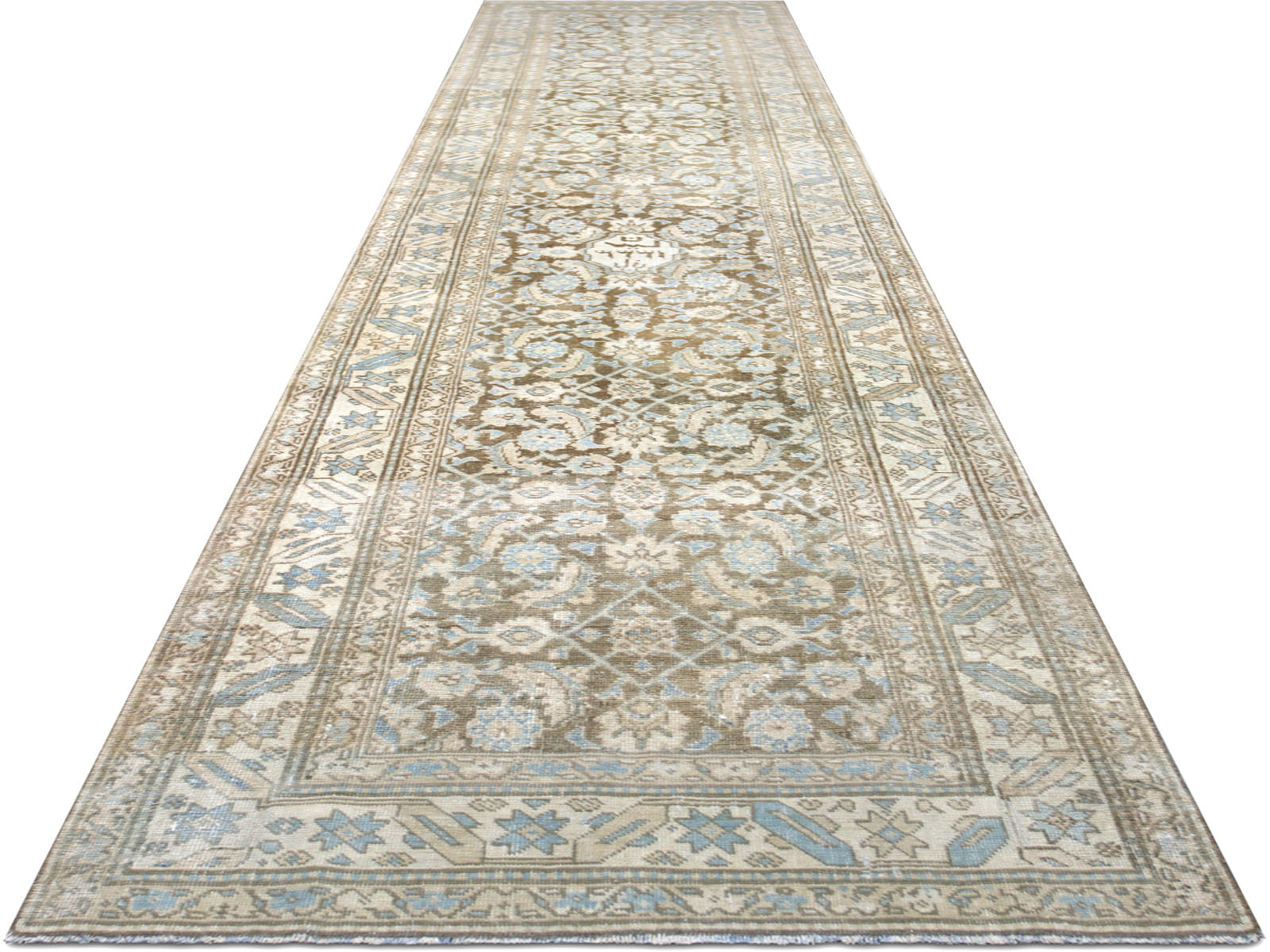 Antique Persian Melayer Runner - 2'10" x 13'4"