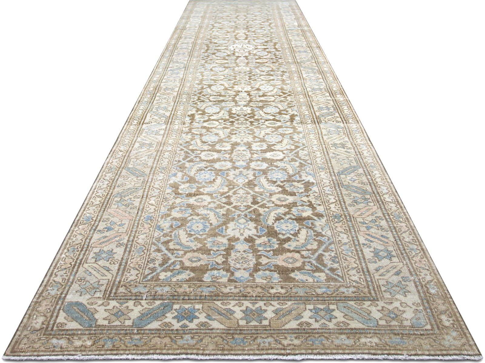 Antique Persian Melayer Runner - 2'10" x 13'4"