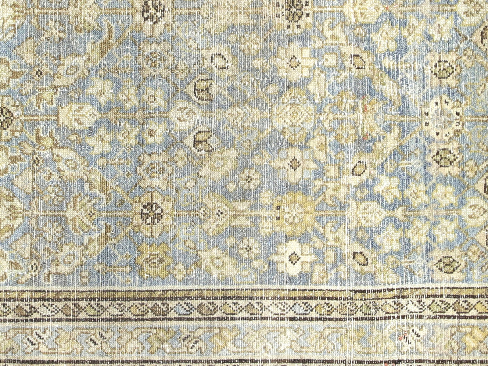 Antique Persian Melayer Runner - 3'2" x 9'6"