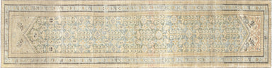 Semi Antique Persian Melayer Runner - 3' x 11'9"