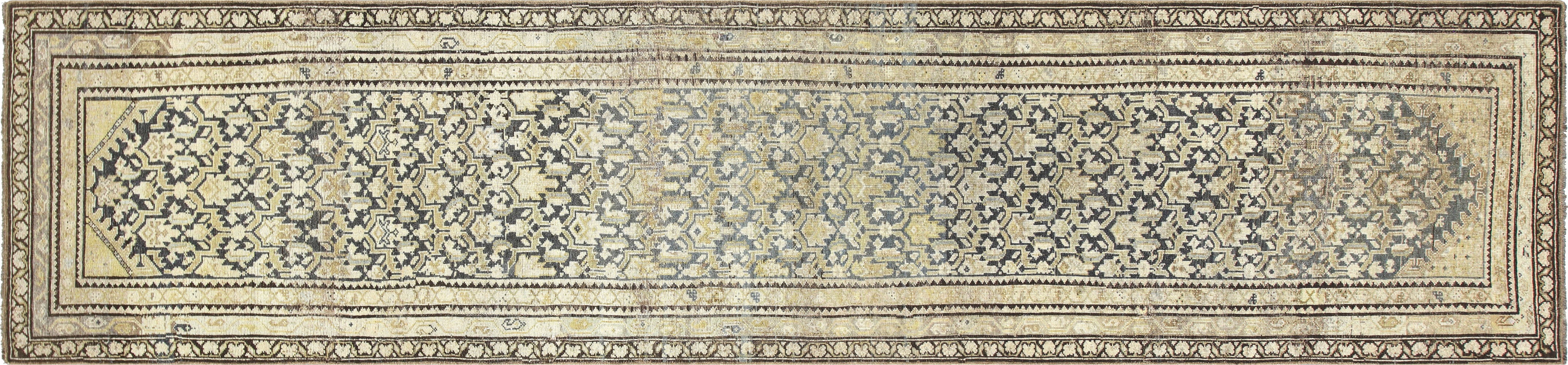 Antique Persian Melayer Runner - 2'11" x 12'4"