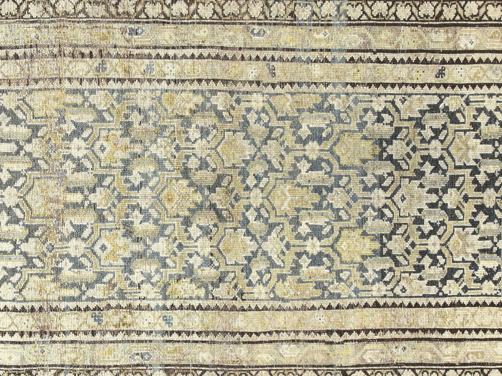 Antique Persian Melayer Runner - 2'11" x 12'4"
