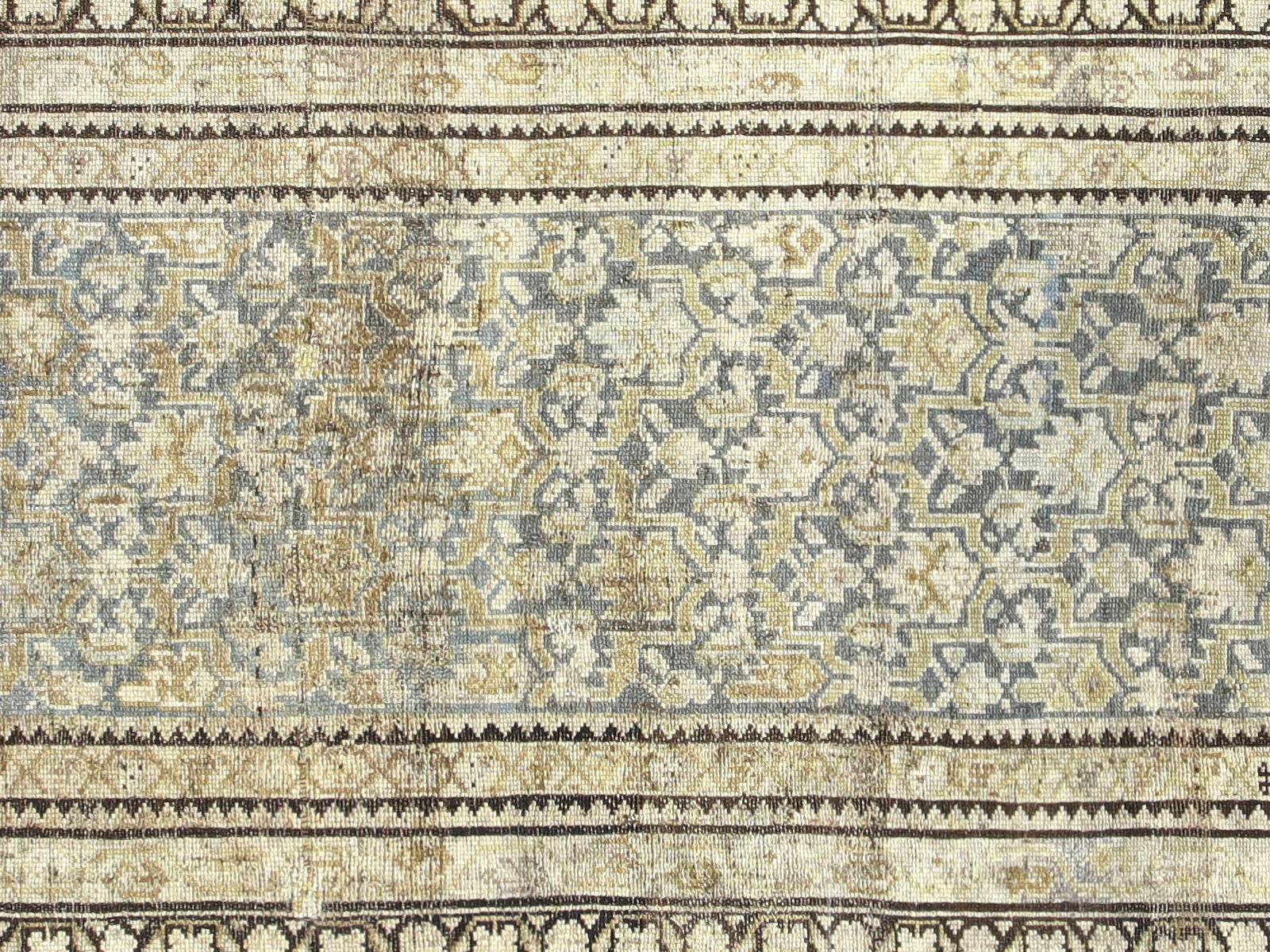 Antique Persian Melayer Runner - 2'10" x 12'1"