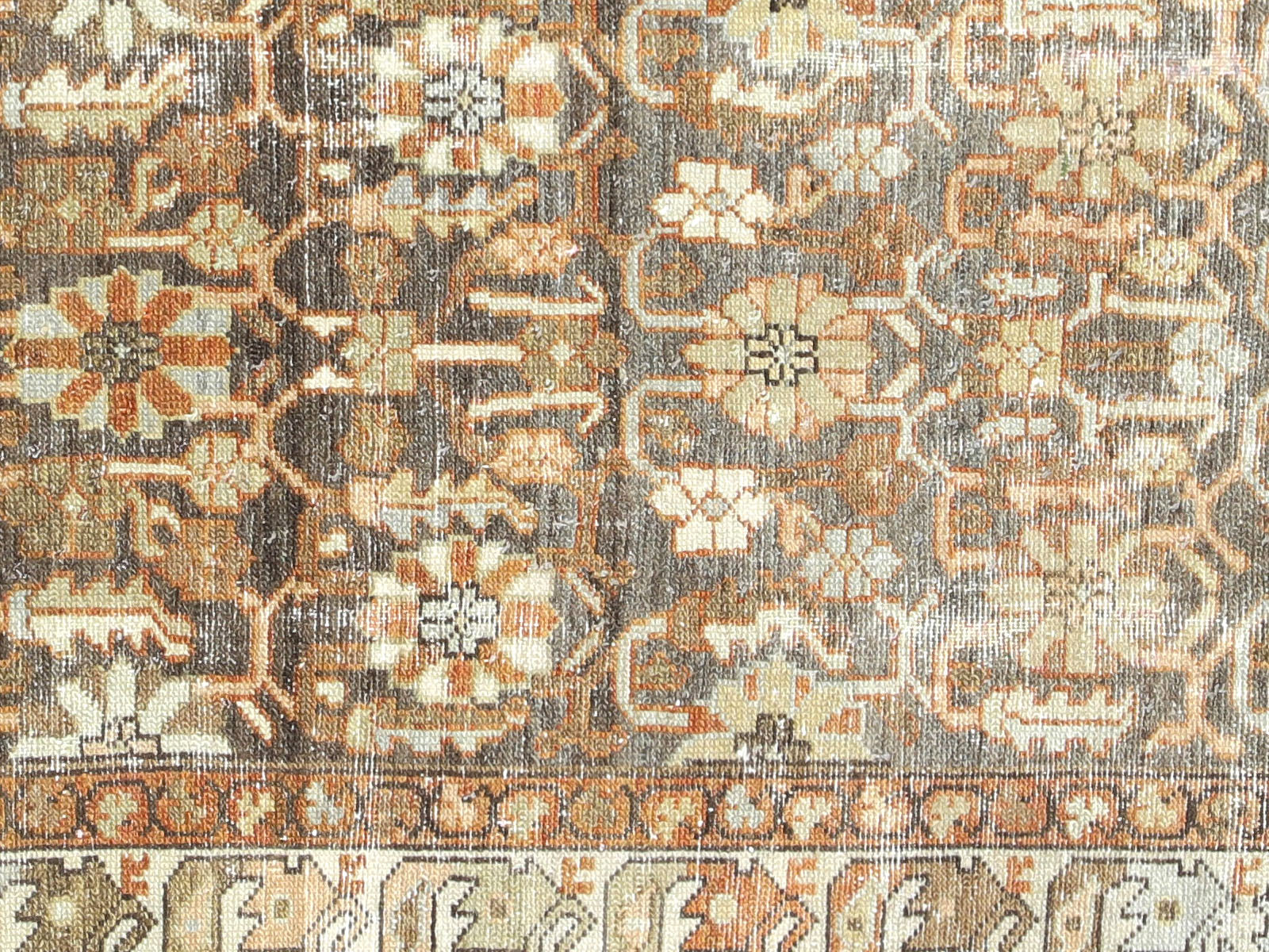 Antique Persian Melayer Runner - 3' x 9'10"