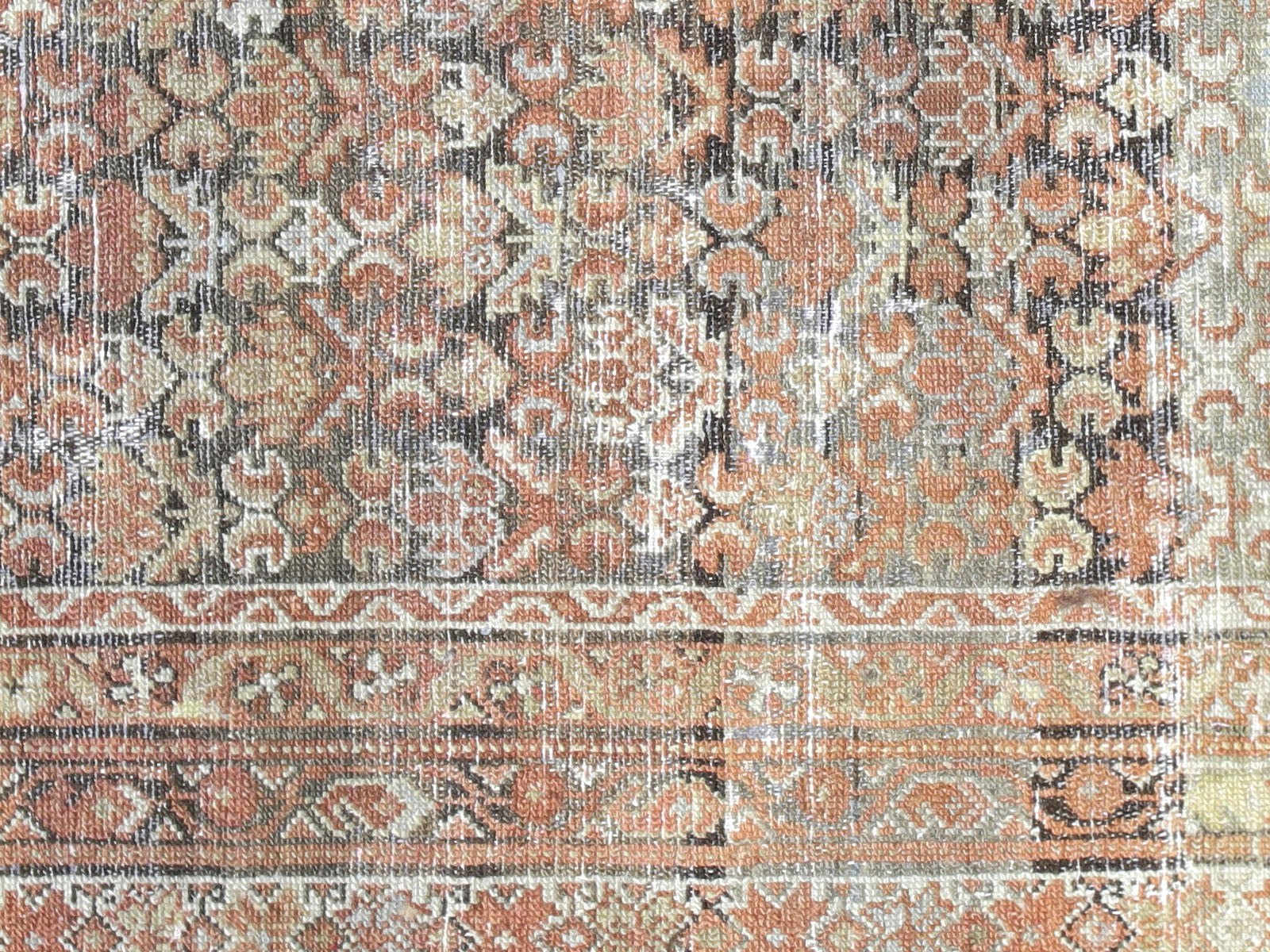 Semi Antique Persian Melayer Rug - 5'4" x 7'10" - 230321