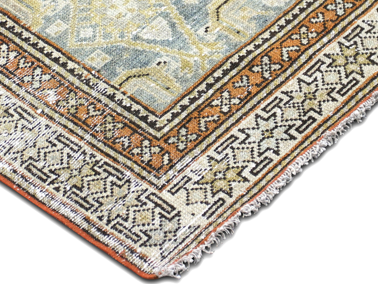 Semi Antique Persian Melayer Runner - 3'1" x 15'6"