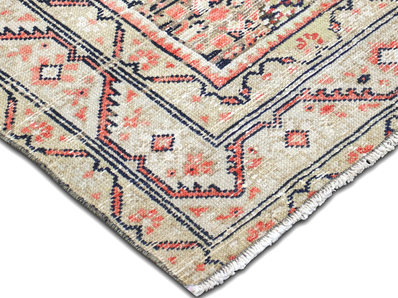 Semi Antique Persian Melayer Runner - 2'10" x 12'
