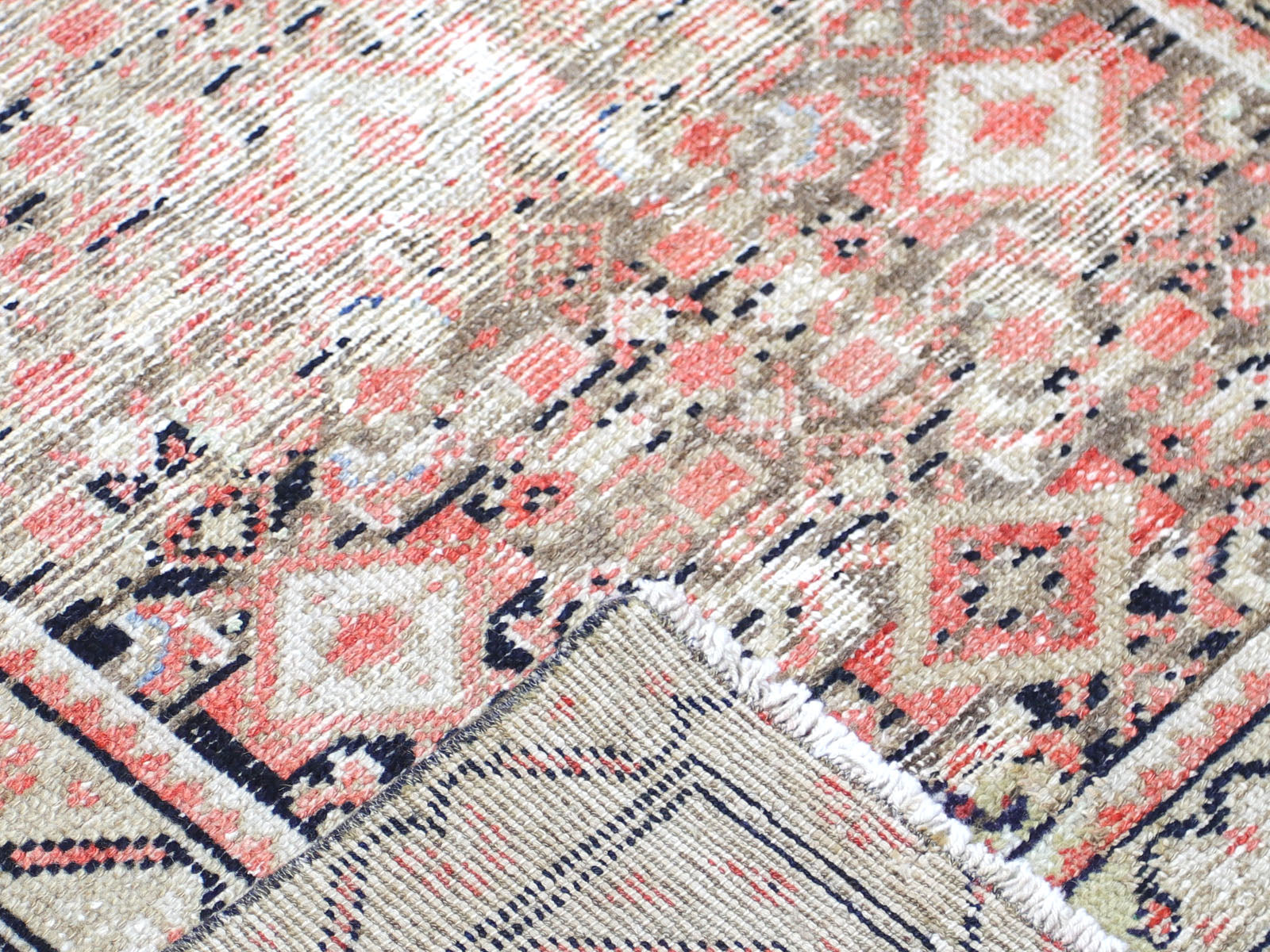 Semi Antique Persian Melayer Runner - 2'10" x 12'