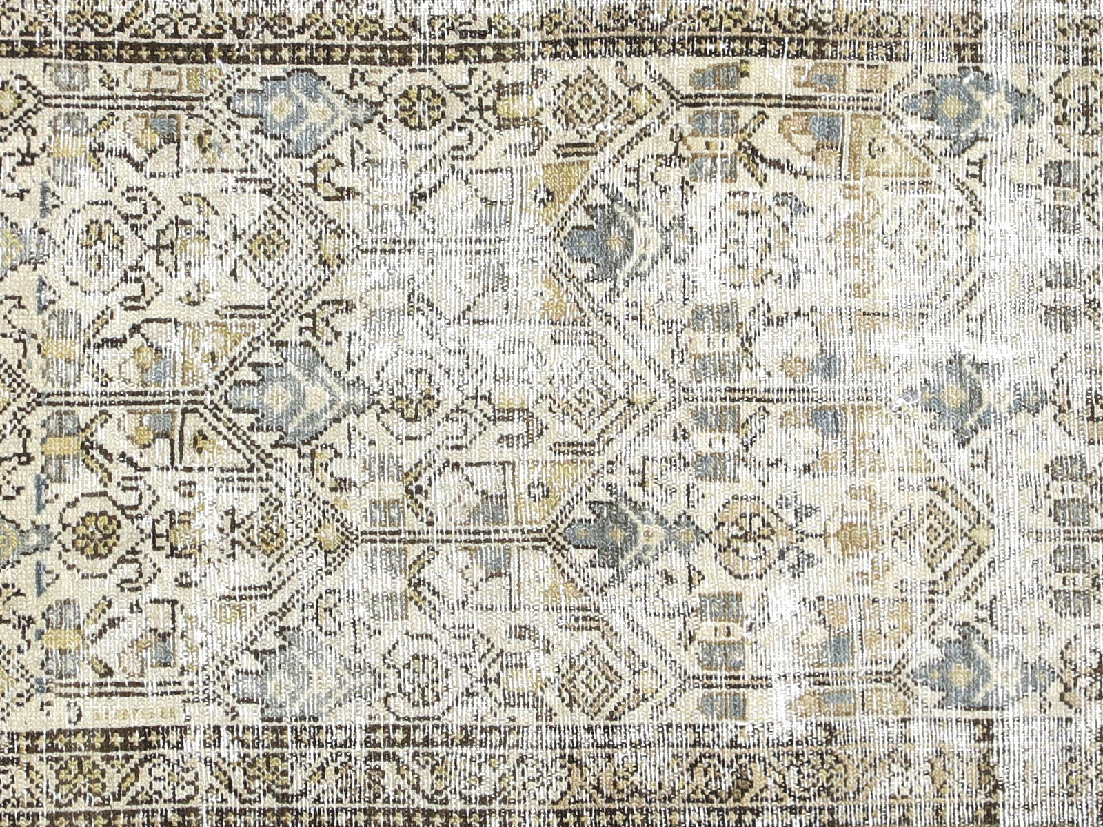 Semi Antique Persian Melayer Runner - 2'10" x 9'1"