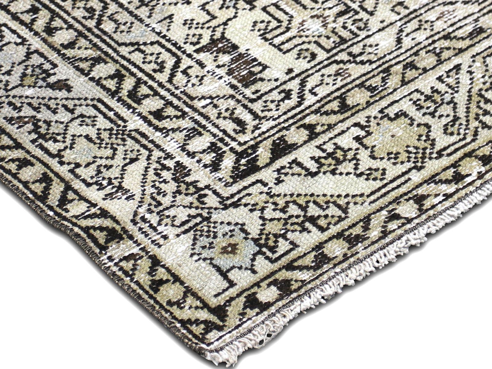Semi Antique Persian Melayer Rug - 4'9" x 11'2"