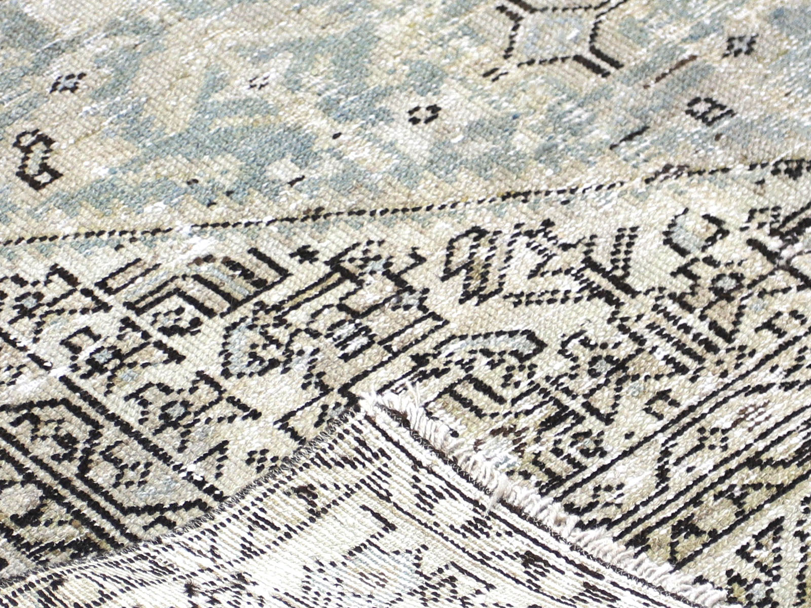 Semi Antique Persian Melayer Rug - 4'9" x 11'2"