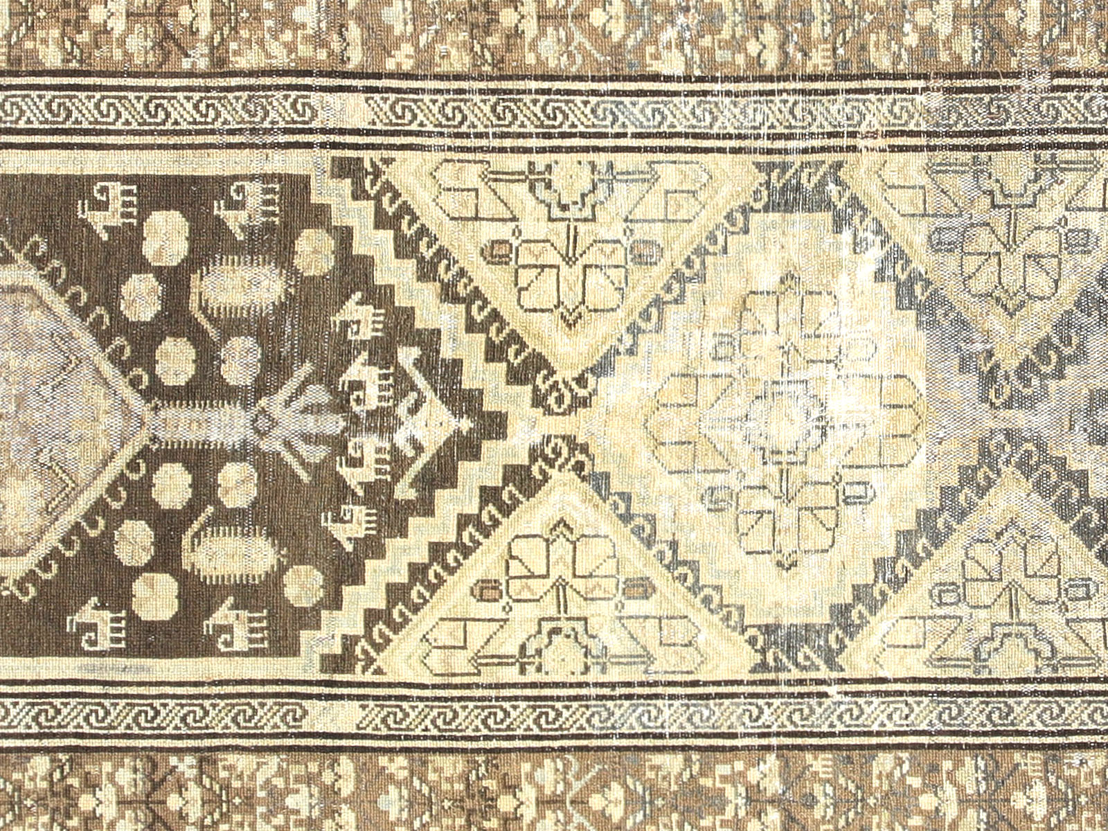 Semi Antique Persian Melayer Runner - 2'11" x 13'1"