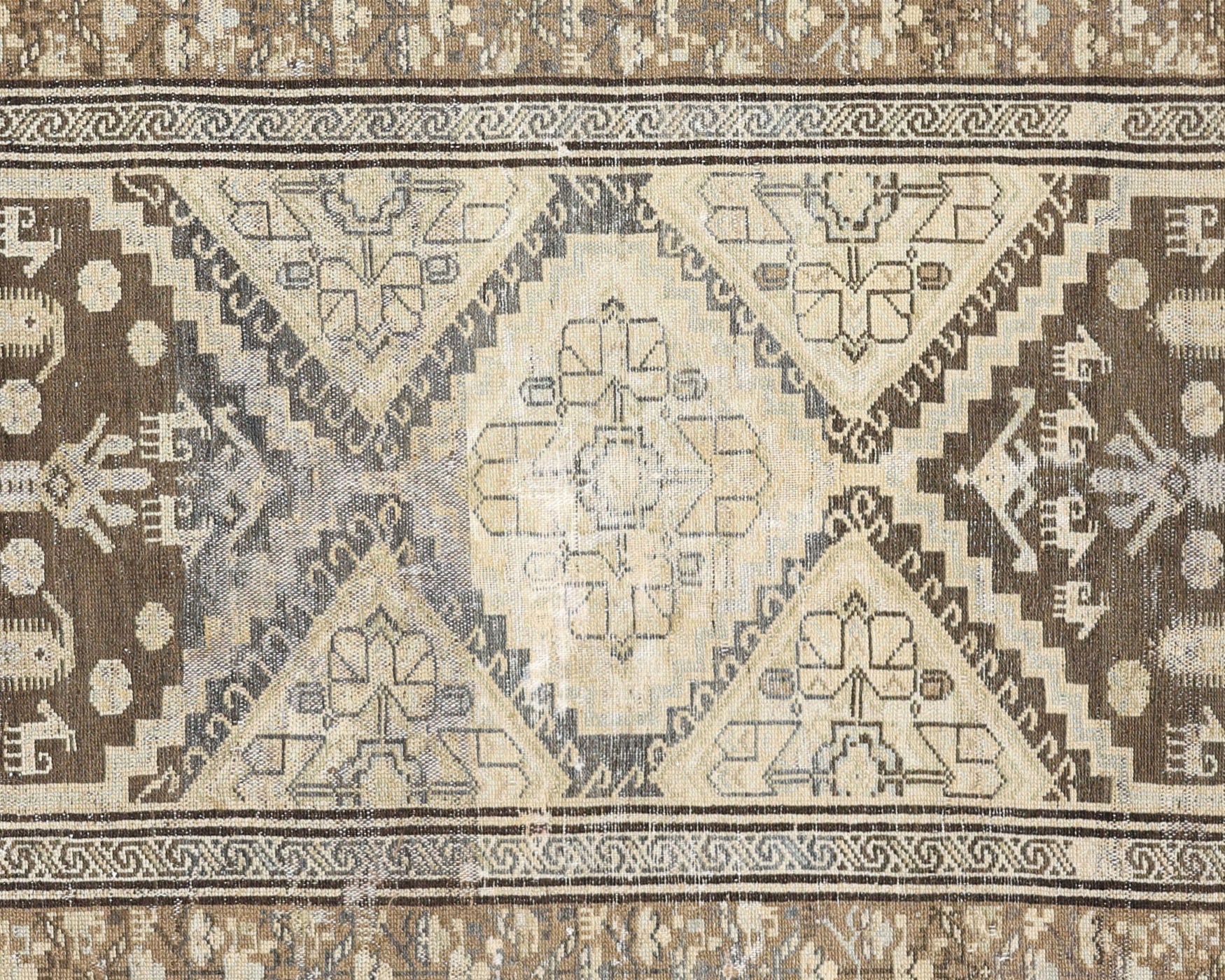 Semi Antique Persian Melayer Runner - 2'11" x 13'1"
