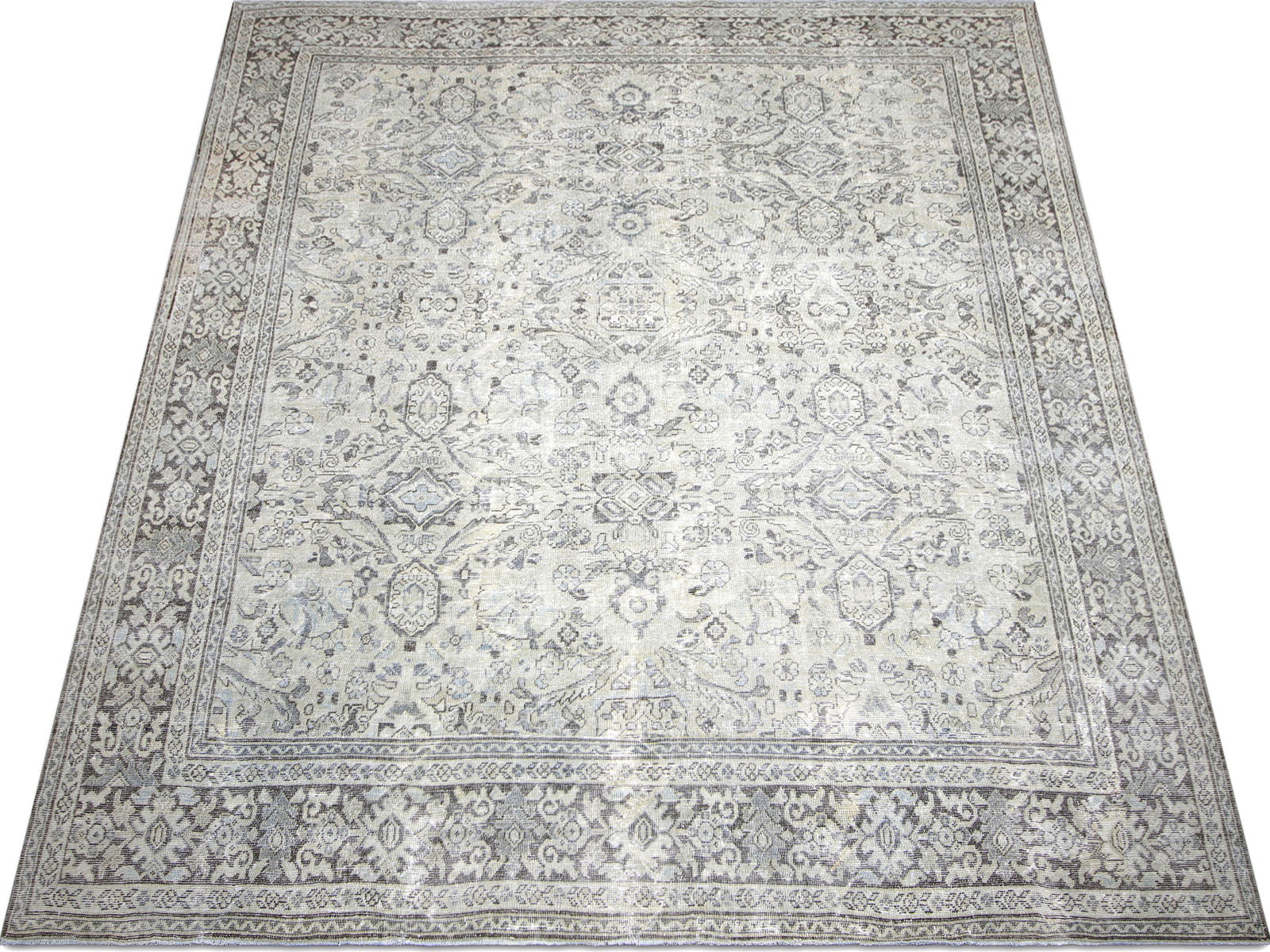 Semi Antique Persian Mahal Rug - 10'2" x 13'4"