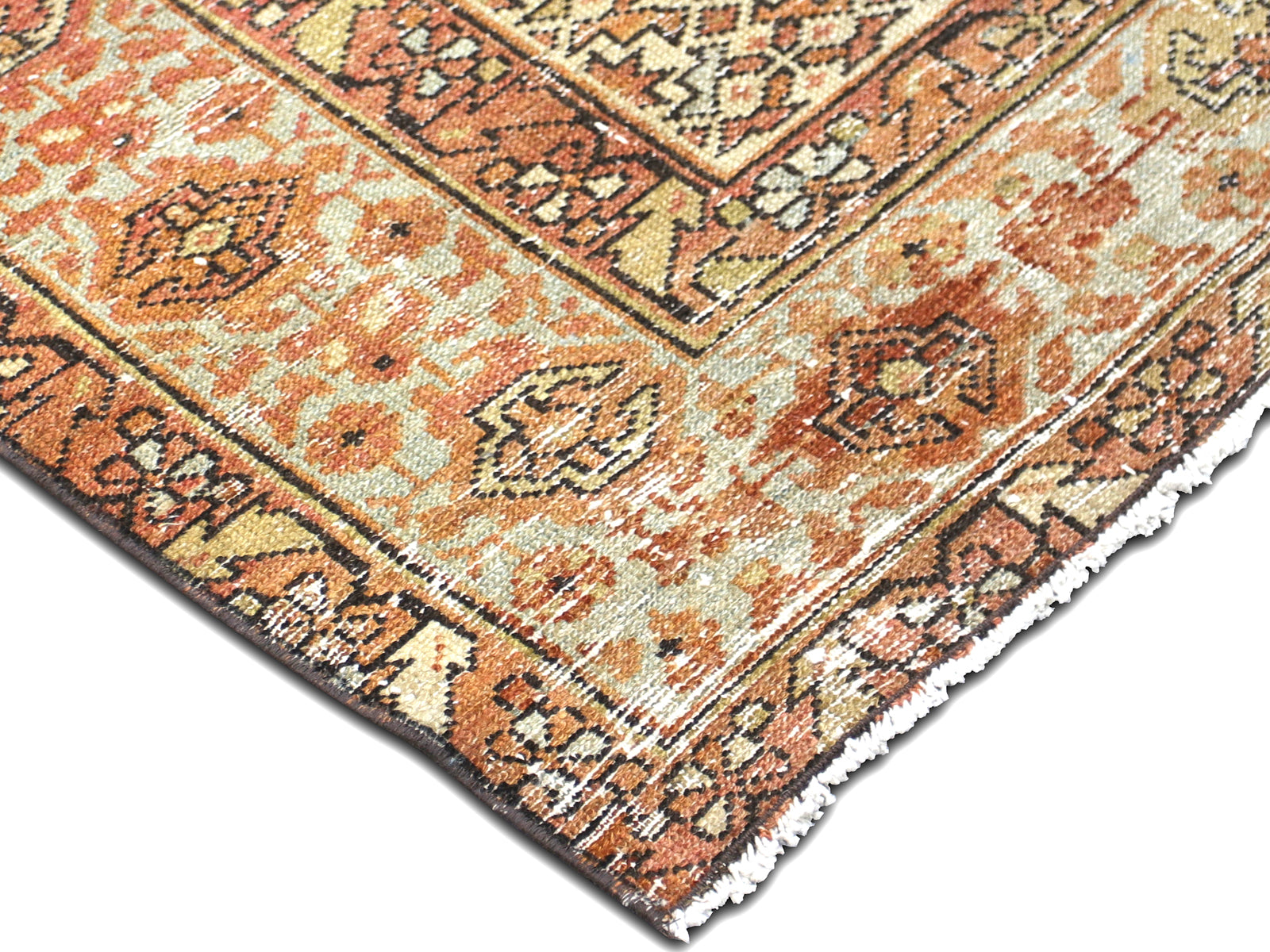 Semi Antique Persian Melayer Rug - 6'4" x 13'4"