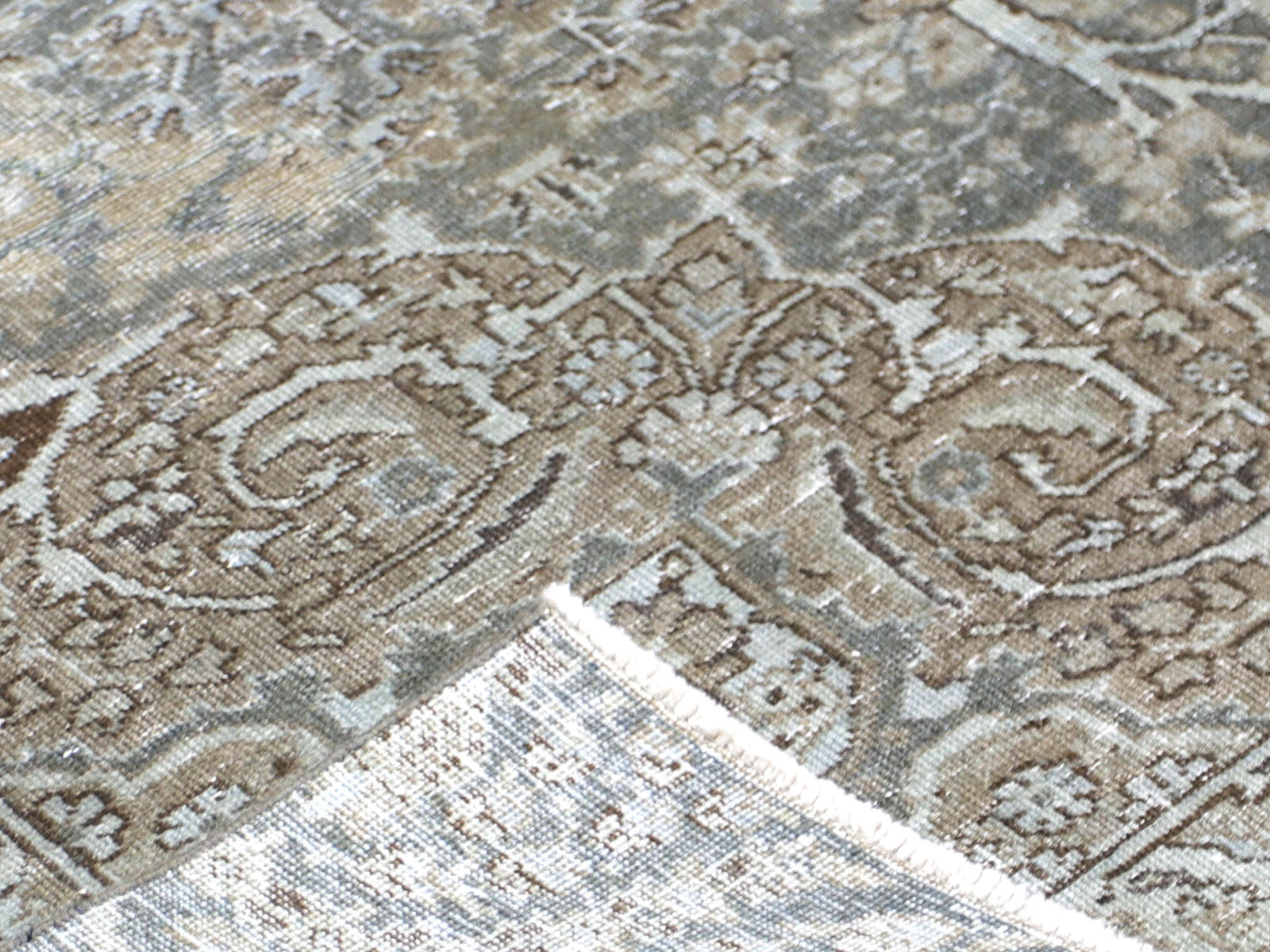 Semi Antique Persian Tabriz Rug - 5'11" x 9'1"