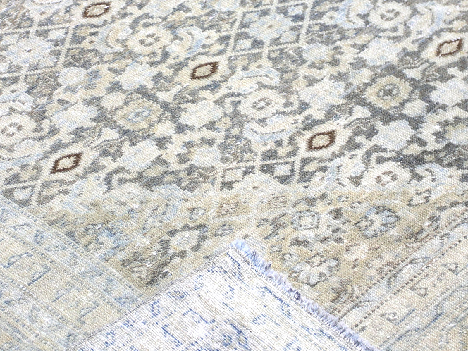 Semi Antique Persian Tabriz Rug - 7'9" x 9'4"