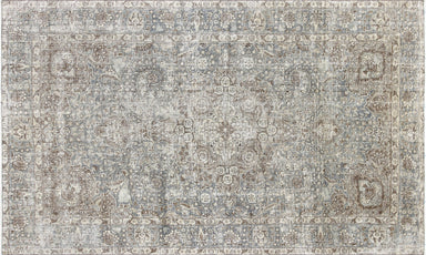 Semi Antique Persian Tabriz Rug - 5'10" x 9'9"