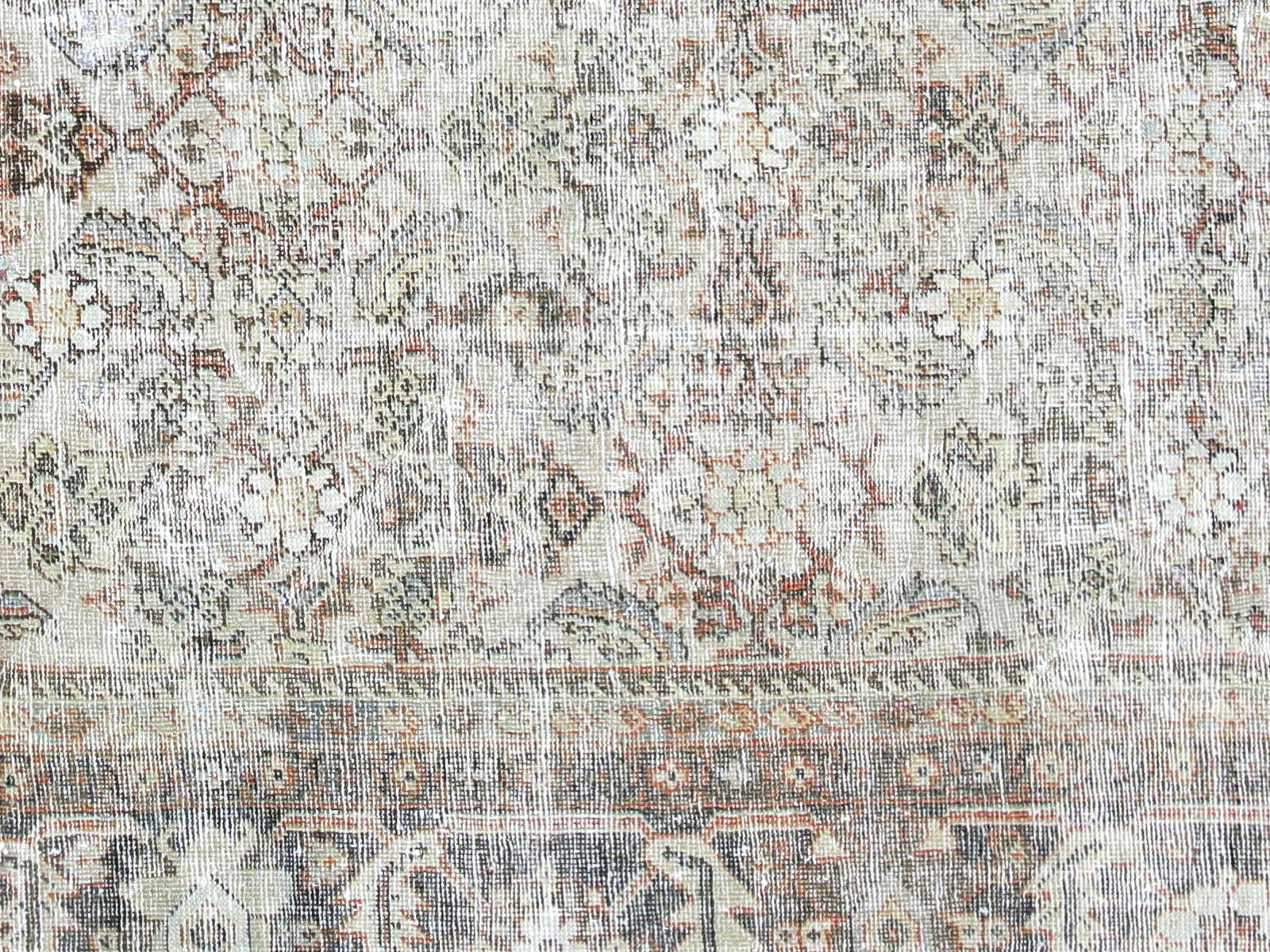 Antique Persian Mahal Rug - 8'10" x 12'1"